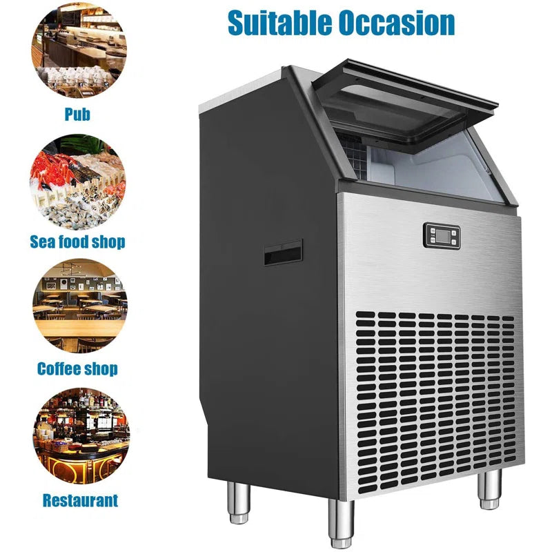 Antarctic Star 265 Lb. Daily Production Cube Clear Ice Built-In Ice Maker